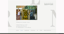 Desktop Screenshot of galeriemariannegrob.com